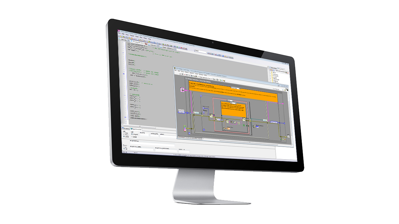 Software NI National Instruments Labview MCCDAQ EN1317 prEN16303 Software Acquisizione Dati